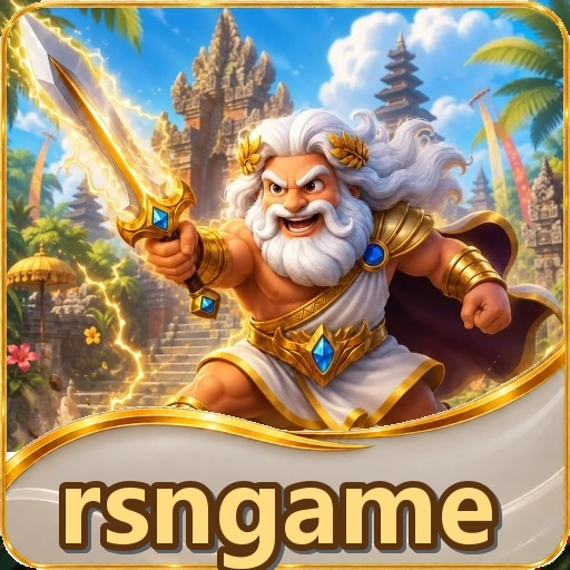 Beranda aplikasi rsngame di Android dengan menu unduhan yang jelas.